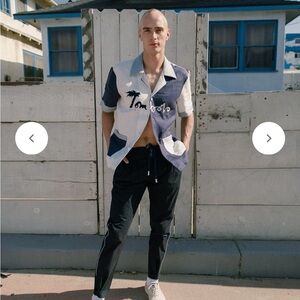 Tombolo Traveler‎ Pants Mens Small (29x26)  Chino Preppy Navy Drawstring